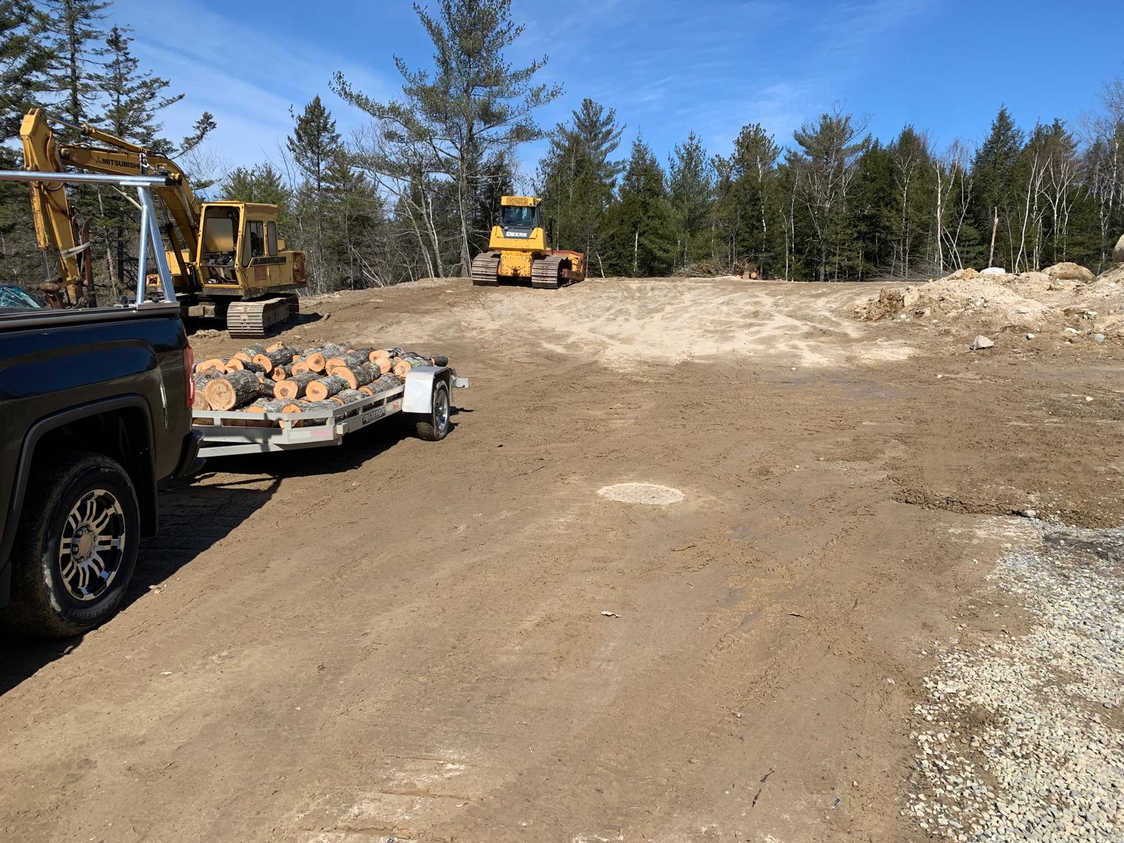 John Deere 850J Bulldozer in a Clearing Operation